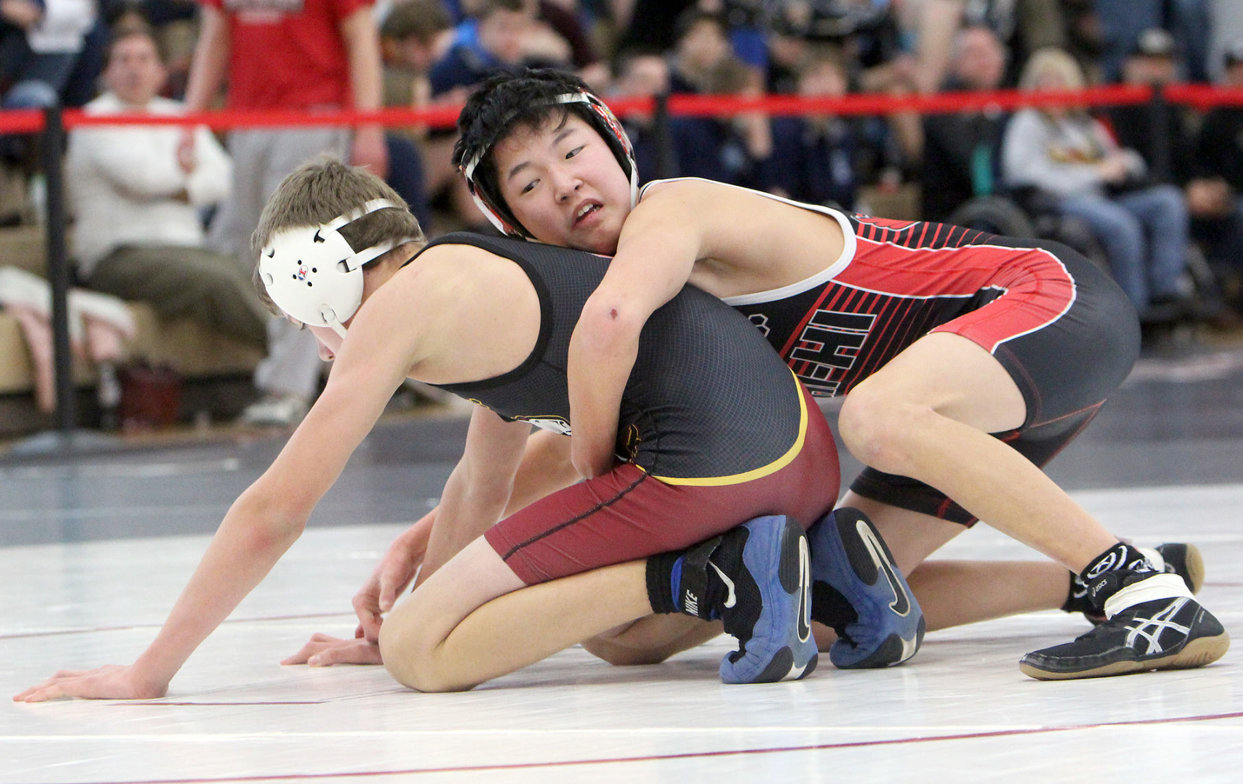 Division 1 wrestling regional at Chippewa Falls 2-9-19